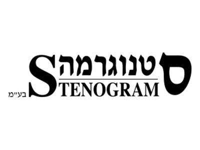 לוגו stenograma
